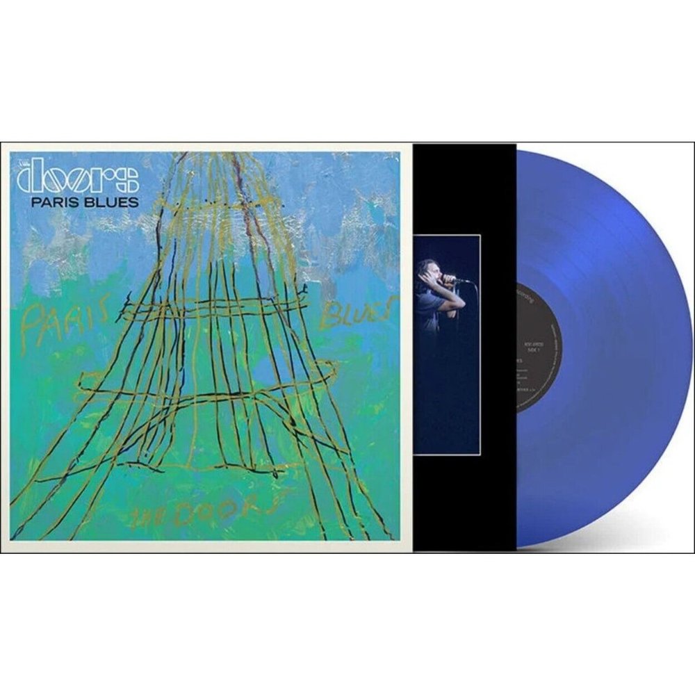 The Doors Paris Blues LP ~ RSD Blk Fri 2022 ~ Num/Ltd Ed Blue Vinyl ~New/Sealed!